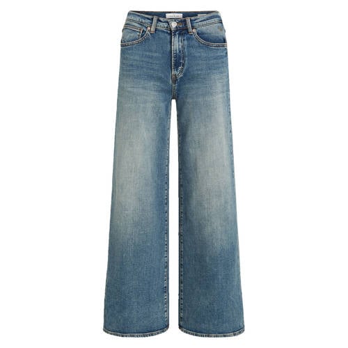 Circle of Trust wide leg jeans medium blue denim afbeelding