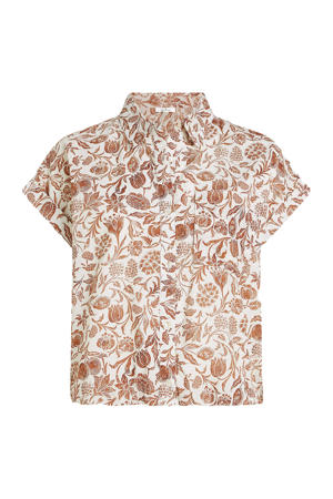 blouse met linnen