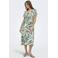 ONLY MATERNITY zwangerschaps midi jurk grijsgroen