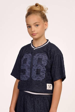 T-shirt donkerblauw
