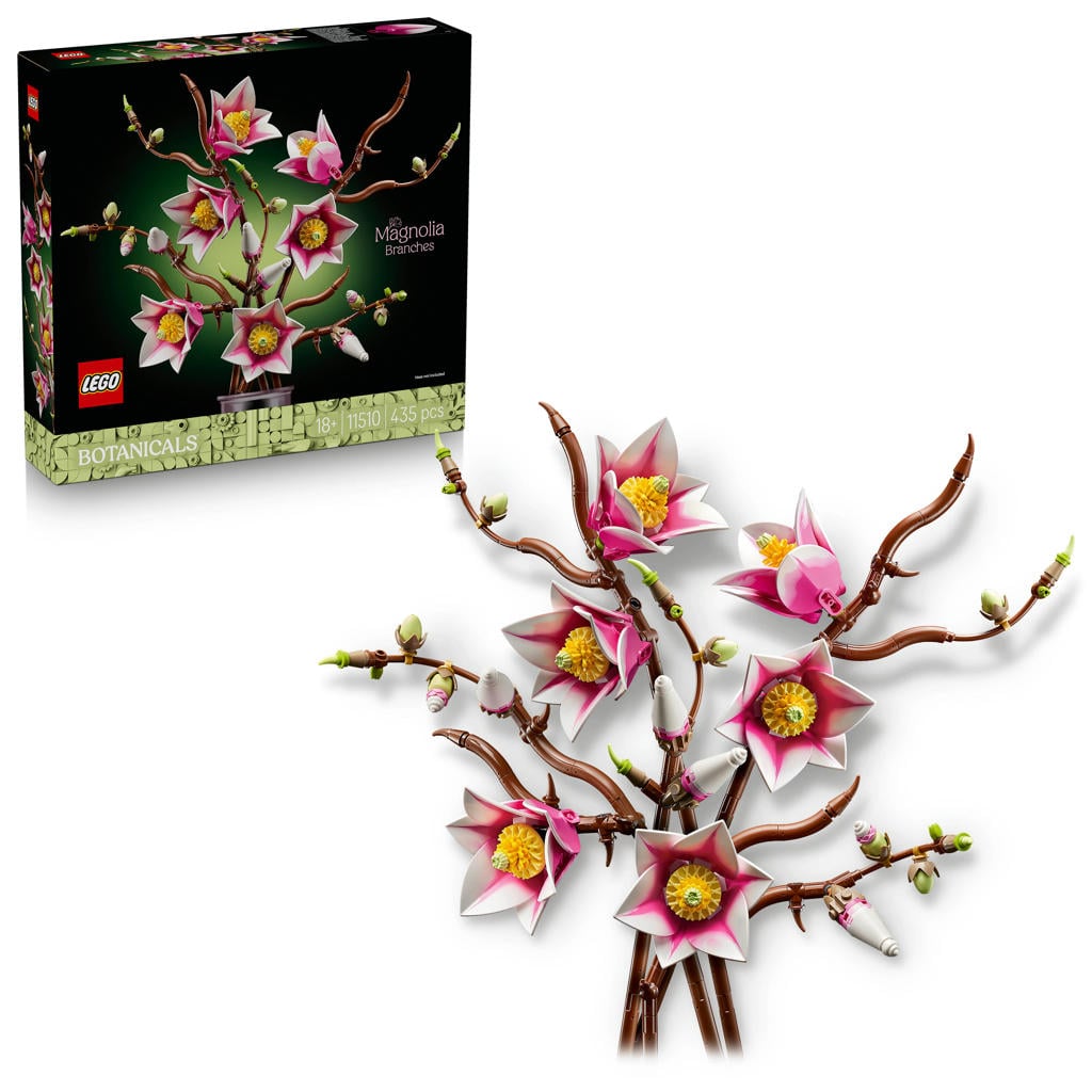 LEGO Botanical Collection Magnoliatakken Bloemen Set 11510