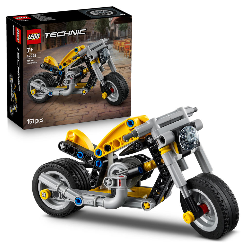LEGO Technic Gele Motor Speelgoed voor Kinderen 42225