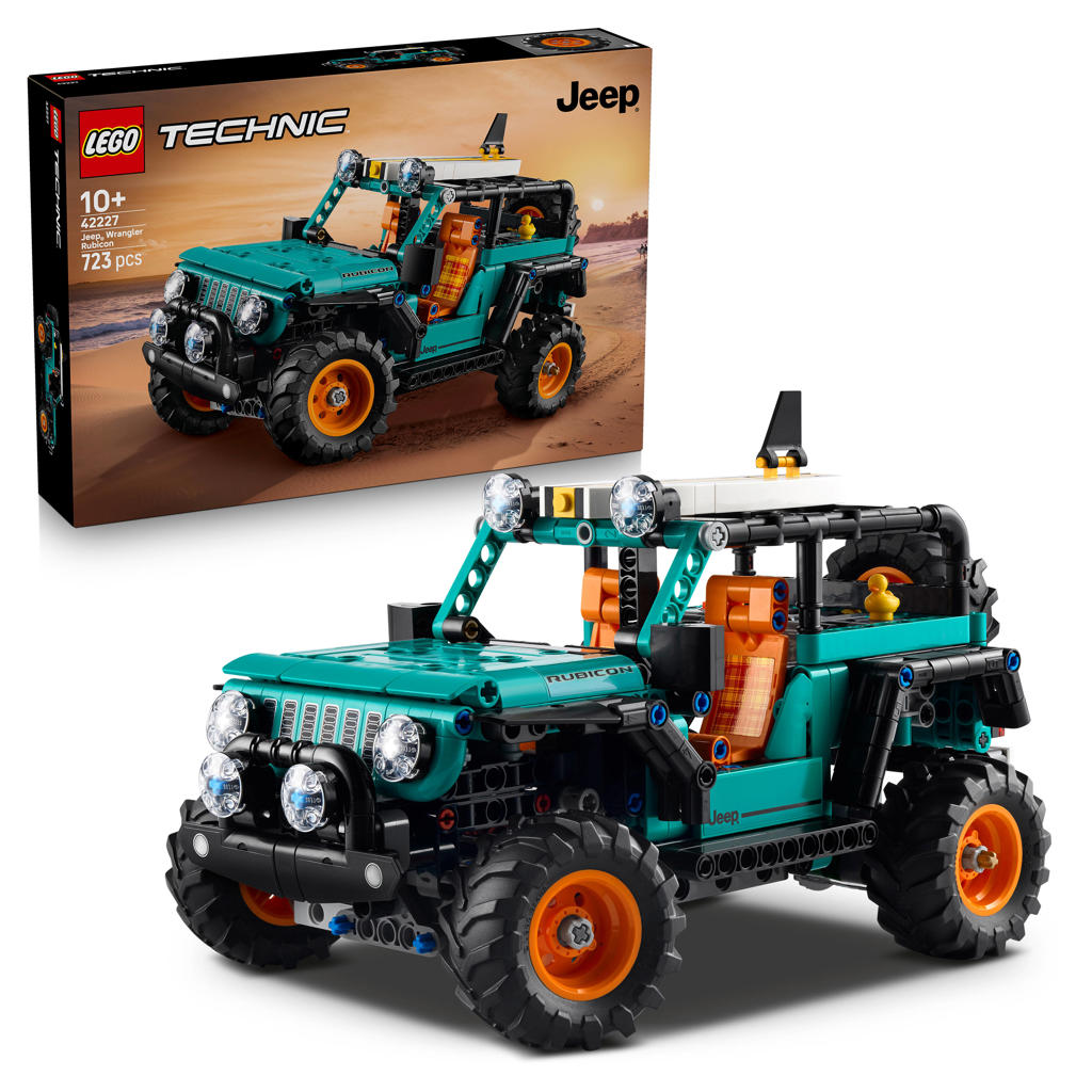 LEGO Technic Jeep Wrangler Rubicon Terreinwagen Bouwpakket 42227