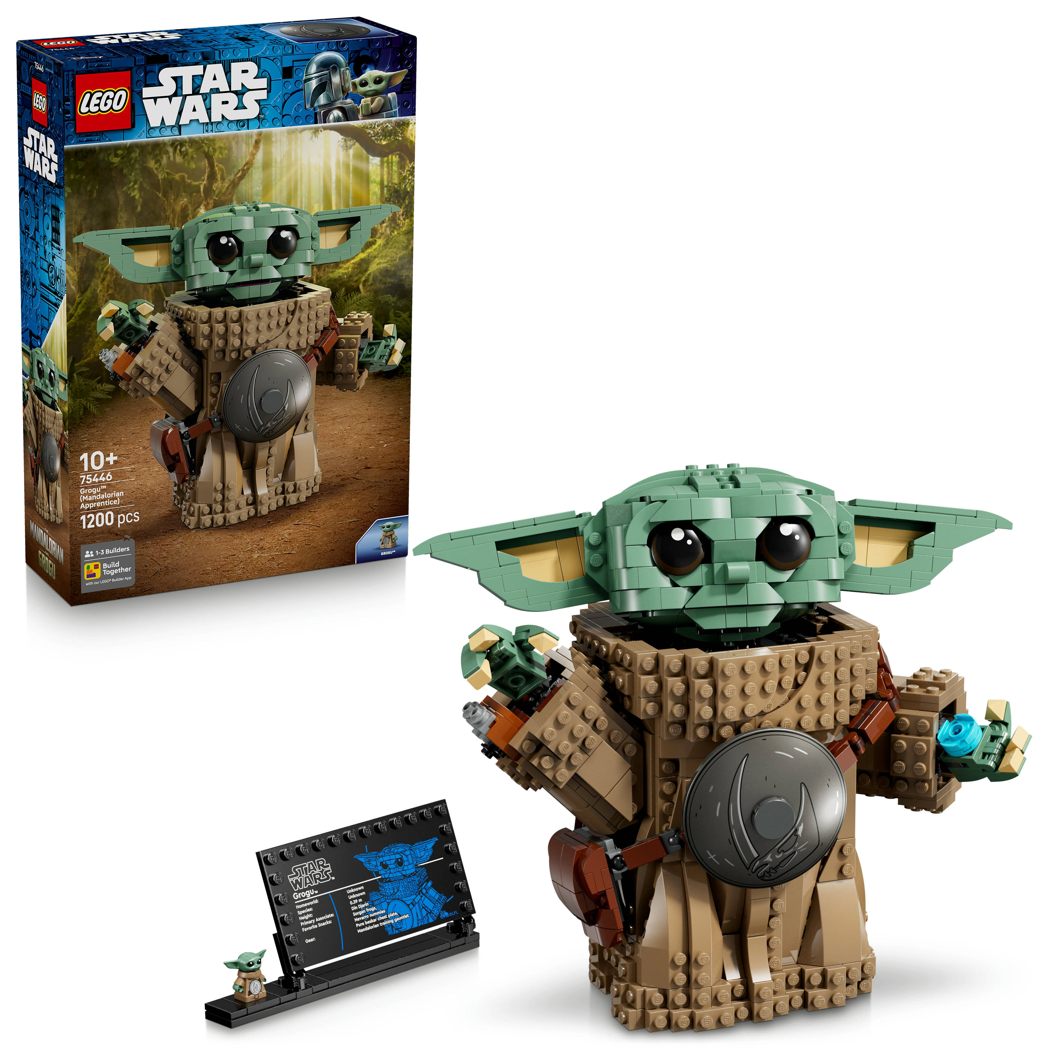 Star Wars The Mandalorian Grogu セット LEGO Star Wars Grogu als Leerling van de Mandalorian Set 75446