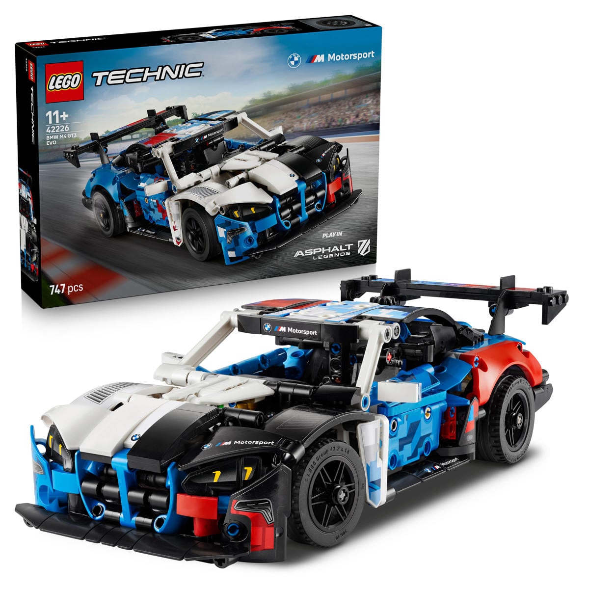 BMW M4 GT3 EVO Racewagen Speelgoed voor Kinderen 42226