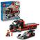 LEGO City F1 Displaytruck met Audi F1 Racewagen Speelgoed 60493