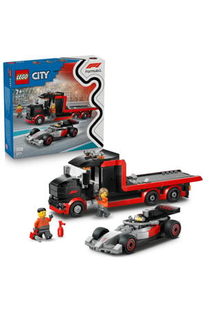 F1 Displaytruck met Audi F1 Racewagen Speelgoed 60493