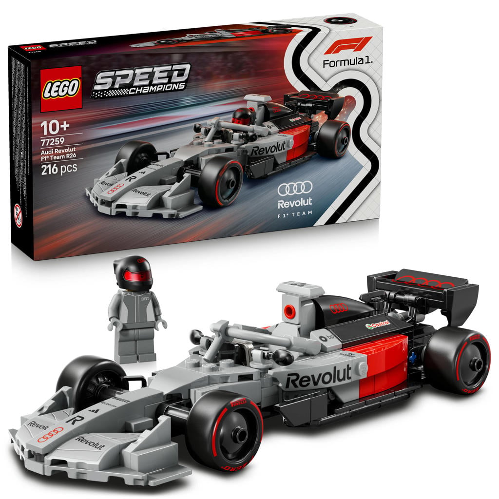 LEGO Speed Champions Audi Revolut F1 Team R26 Racewagen Set 77259