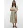 MAMALICIOUS zwangerschaps midi rok groen