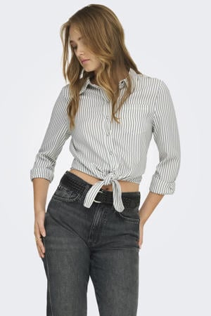 gestreepte blouse