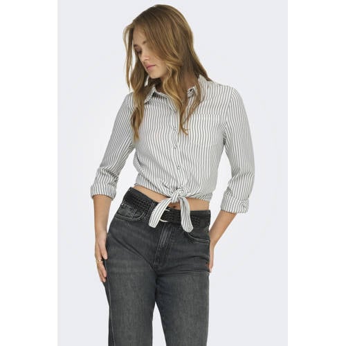 ONLY gestreepte blouse afbeelding