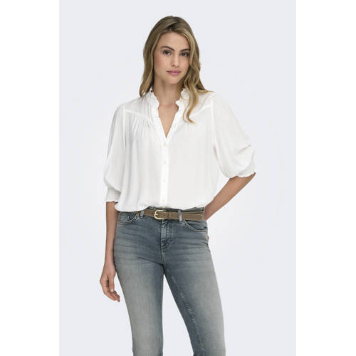 ONLY blouse met ecru afbeelding