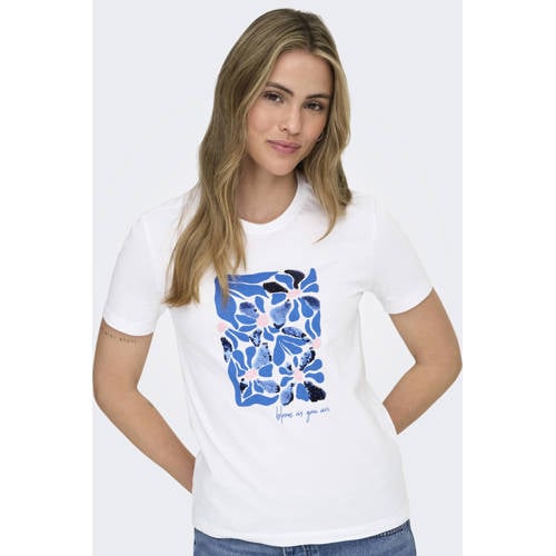 ONLY T-shirt wit afbeelding