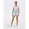 ONLY cropped top rib gebreid