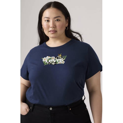 Levi's Plus T-shirt blauw afbeelding