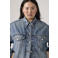 Levi's Plus denim spijkerjas medium blue denim