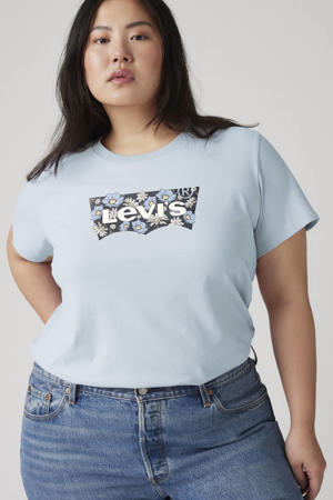 T-shirt lichtblauw