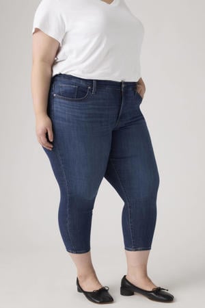 skinny jeans dark blue denim