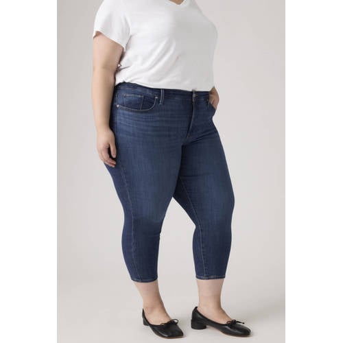 Levi's Plus skinny jeans dark blue denim afbeelding