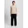Lyle & Scott trui fijn gebreid beige