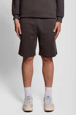 regular sweatshort grijs