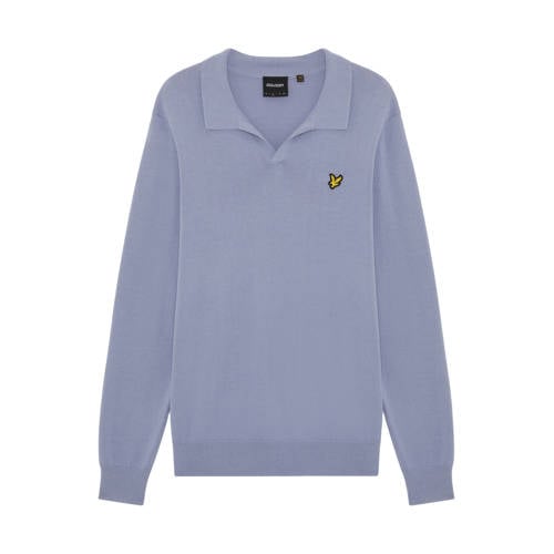 Lyle & Scott trui fijn gebreid lila afbeelding