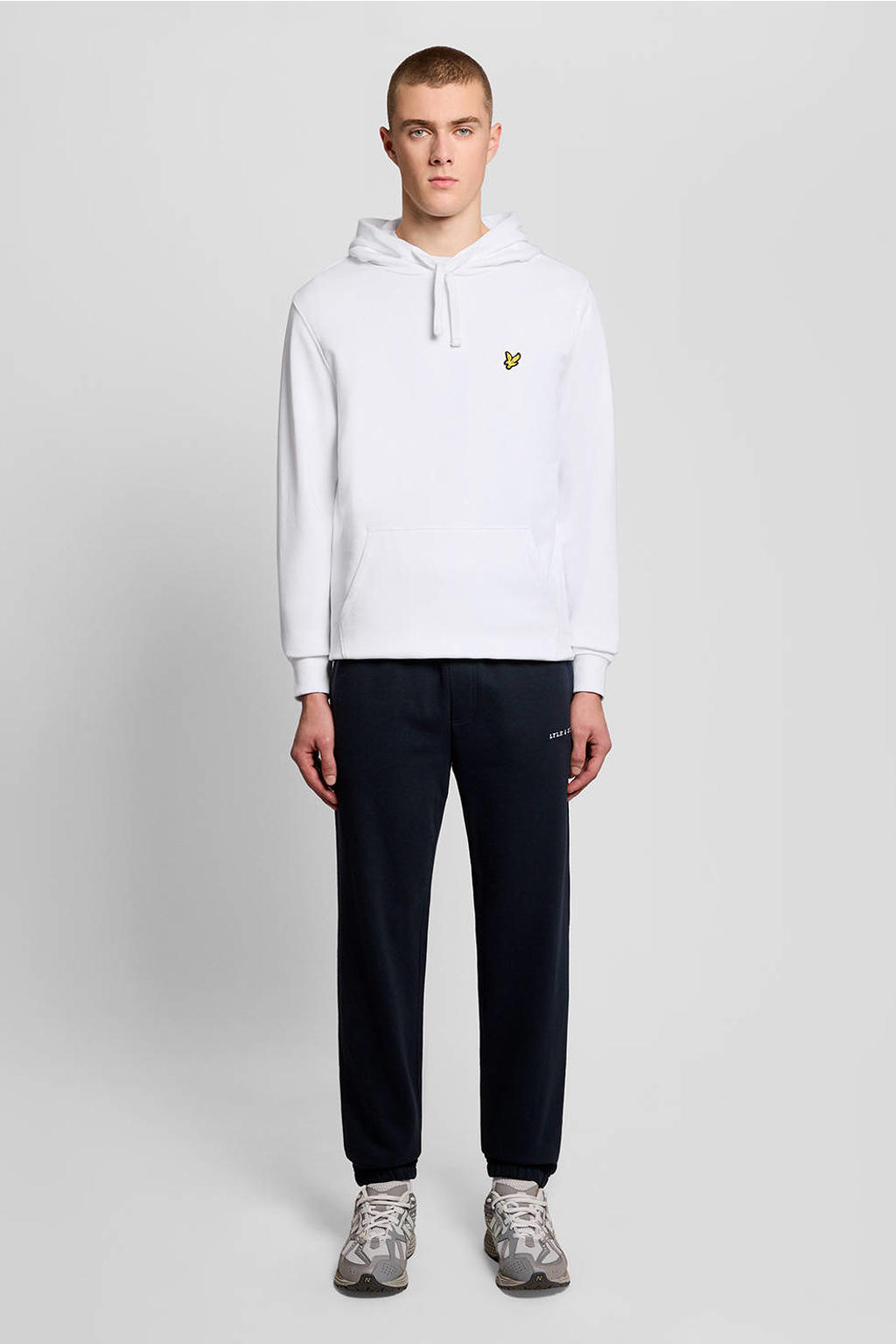 Lyle & Scott hoodie wit