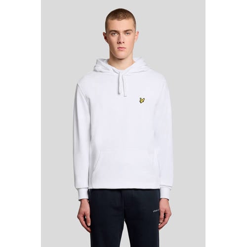 Lyle & Scott hoodie wit afbeelding
