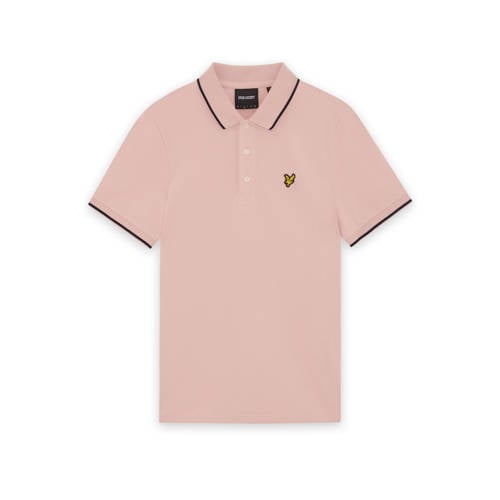 Lyle & Scott regular polo roze afbeelding