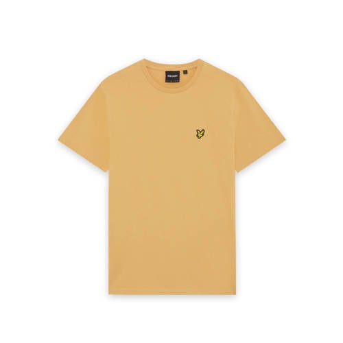 Lyle & Scott regular T-shirt geel afbeelding