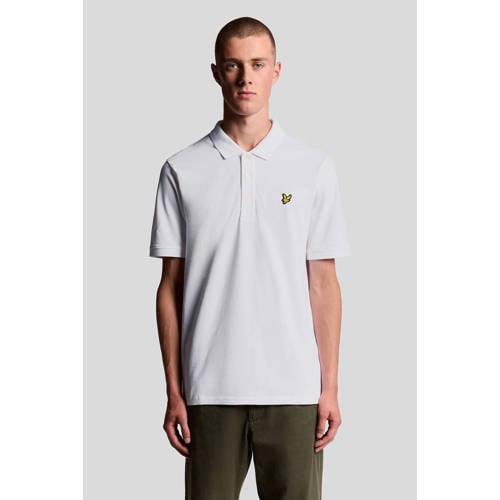 Lyle & Scott regular polo wit afbeelding