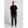 Lyle & Scott regular polo zwart