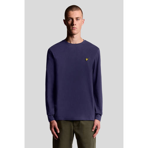 Lyle & Scott longsleeve donkerblauw afbeelding