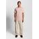 Lyle & Scott regular gestreepte T-shirt roze