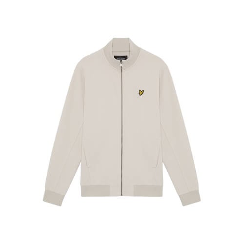 Lyle & Scott sweatvest beige afbeelding