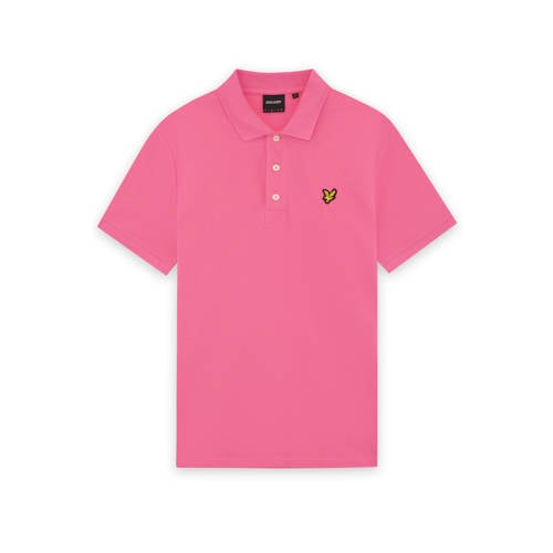 Lyle & Scott regular polo roze afbeelding