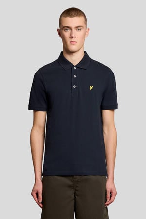 regular polo donkerblauw