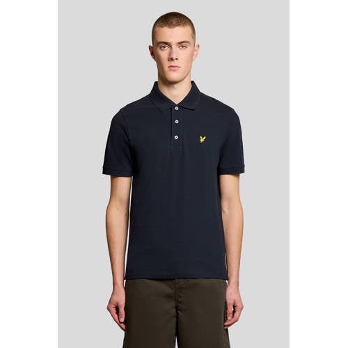 Lyle & Scott regular polo donkerblauw afbeelding