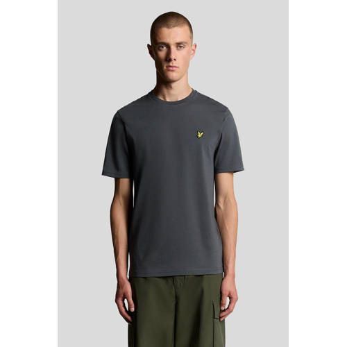 Lyle & Scott regular T-shirt grijs afbeelding