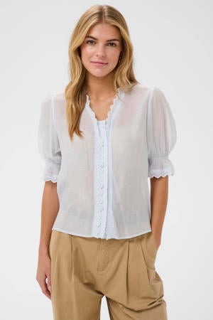 blouse lichtblauw