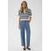Saint Tropez MaudeSZ high waist straight leg jeans light blue denim