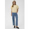 Saint Tropez cropped top lichtgeel