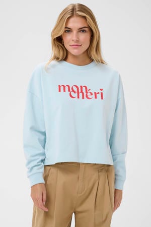sweater lichtblauw