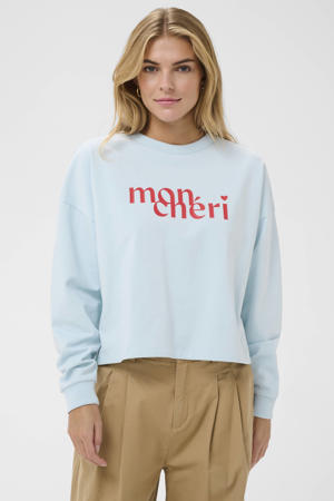 sweater lichtblauw