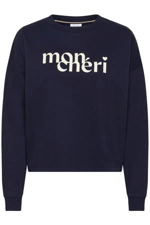 sweater donkerblauw