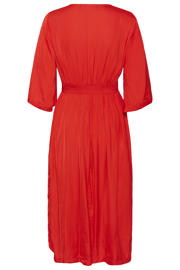 thumbnail: Saint Tropez midi jurk rood