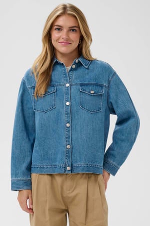 spijkerjas medium blue denim