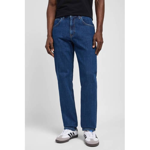 Lee Brooklyn straight leg jeans dark stonewash afbeelding