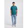 America Today regular T-shirt blauw