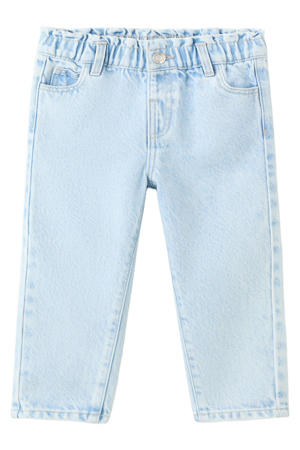 barrel jeans light blue denim